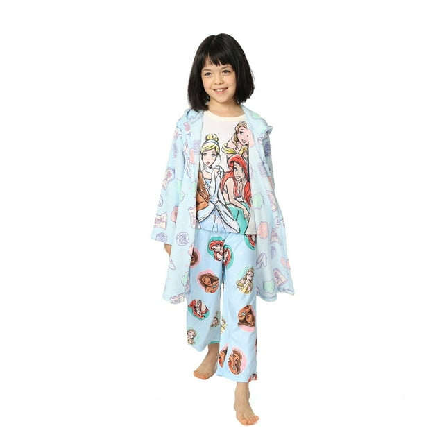 Character Girls 3-Piece Robe & Pajama Set