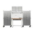 thumbnail image 1 of Seville Classics UltraHD 5-Piece Steel Garage Cabinet Storage Set With Pegboard Workbench, 10' Wide, 1 of 3