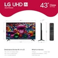 thumbnail image 3 of LG 43" Class UA7700 Series 4K UHD Smart TV, 3 of 14