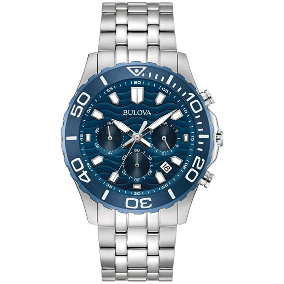 Bulova Sport Chronograph Bracelet Watch, 43mm