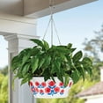 thumbnail image 2 of Member's Mark 14'' Americana Hanging Flower Pot with Stainless Steel Chain, 2 of 3