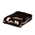 thumbnail image 4 of Logo Brands Alabama State Hornets Luxe Dreams Throw, 60" x 80", 4 of 6