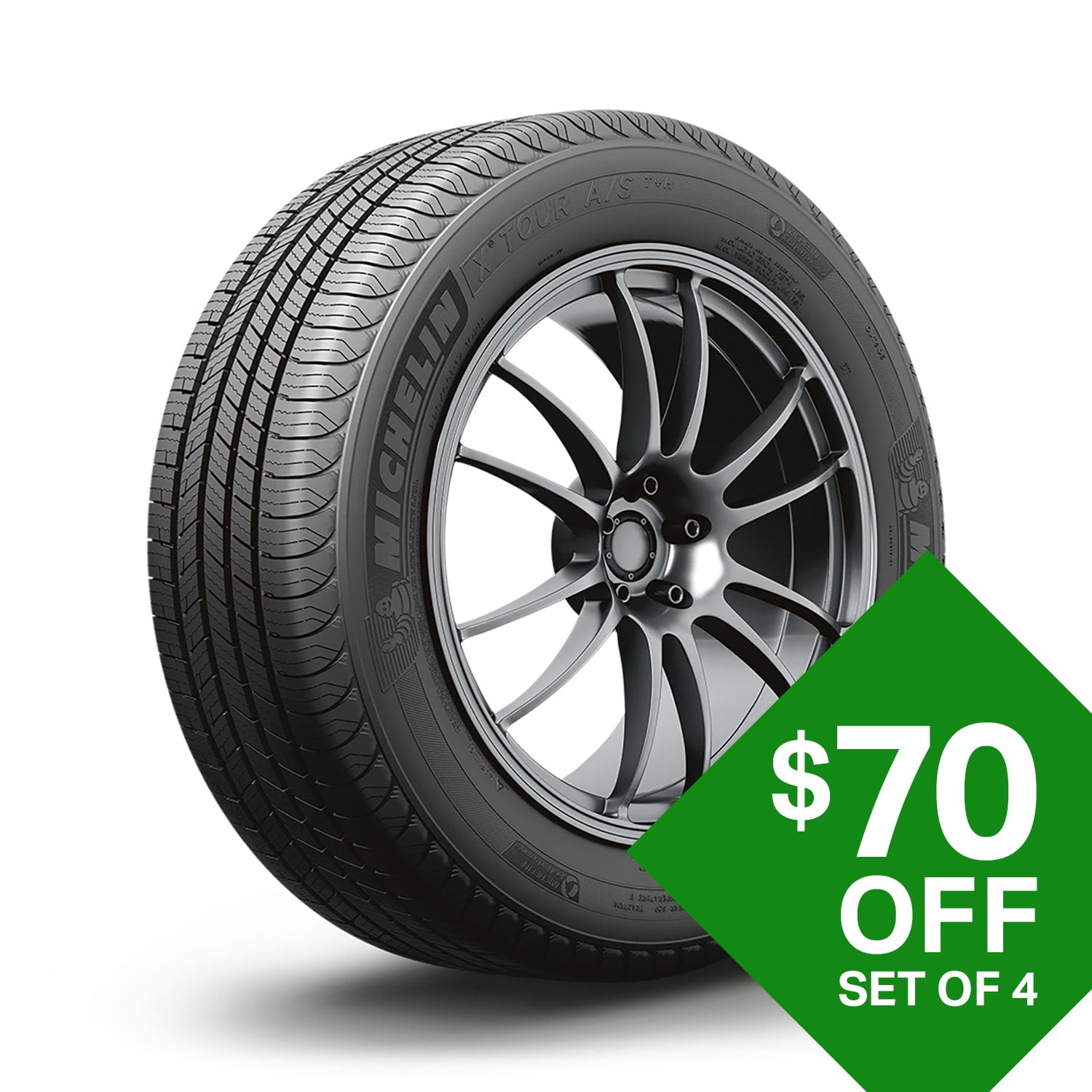 Michelin X Tour A/S T+H - 225/60R17 99H Tire - Samsclub.com