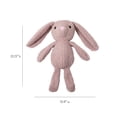 thumbnail image 3 of Jumbo Plush Bunny Dog Toy with TPR Ball & Rope, 3 of 5