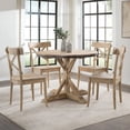 thumbnail image 1 of Society Den Keaton 5-Piece Round Standard Height Dining Set with Table and 4 Chairs, 1 of 13