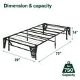 thumbnail image 10 of ZINUS Night Therapy 12” Cooling Memory Foam Mattress Set with Antimicrobial Cover, 10 of 13
