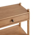thumbnail image 8 of Bower Home Natural Wood 2-Drawer Nightstand, 8 of 10