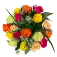 thumbnail image 2 of Member's Mark Roses and Greenery Vase Arrangement, choose color and stem count, 2 of 4