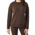 thumbnail interactive-video image 1 of Member's Mark Women's Luxe Crewneck Sweatshirt, 1 of 7