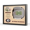 thumbnail image 1 of YouTheFan Georgia Bulldogs 25-Layer Football Stadium View 3D Wall Art, 1 of 5