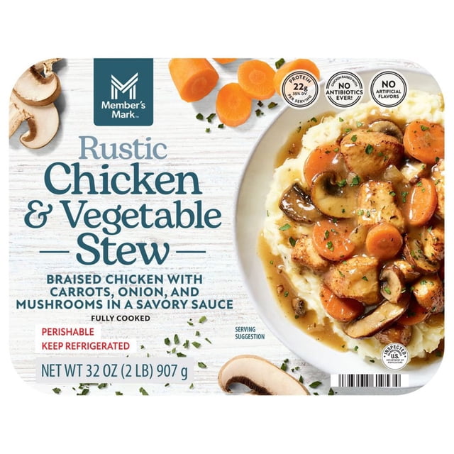 Member's Mark Rustic Chicken & Vegetable Stew, 32 oz.