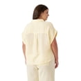 thumbnail image 8 of Edited by Hunter McGrady Women's Gauze Camp Shirt, 8 of 10