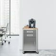thumbnail image 22 of Seville Classics UltraHD 2-Drawer Rolling Storage Cabinet, 22 of 25