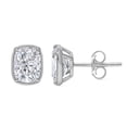 thumbnail image 1 of Lab Created Diamond Cushion Cut Diamond Stud Earrings, 1 of 4