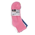 thumbnail image 3 of Hue Women's 5-Pack Cotton Mini Crew Sock, 3 of 4