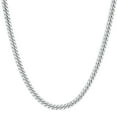 thumbnail image 1 of 5mm Solid Cuban Chain in Sterling Silver 22", 1 of 3