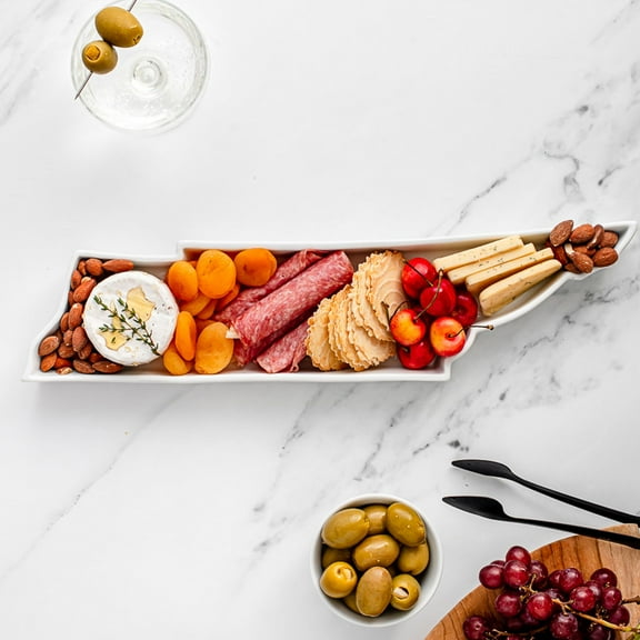 Lark Porcelain State-Shaped Bake & Serve Dish, Choose State