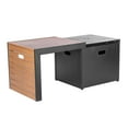 thumbnail interactive-video image 1 of Member's Mark 31'' Gas Fire Pit with Sliding Table, 1 of 11