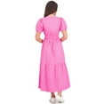 thumbnail image 7 of French Connection Ladies Puff Sleeve Maxi Dress, 7 of 9