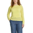 thumbnail image 1 of Nine West Women's Pointelle Sweater, 1 of 6