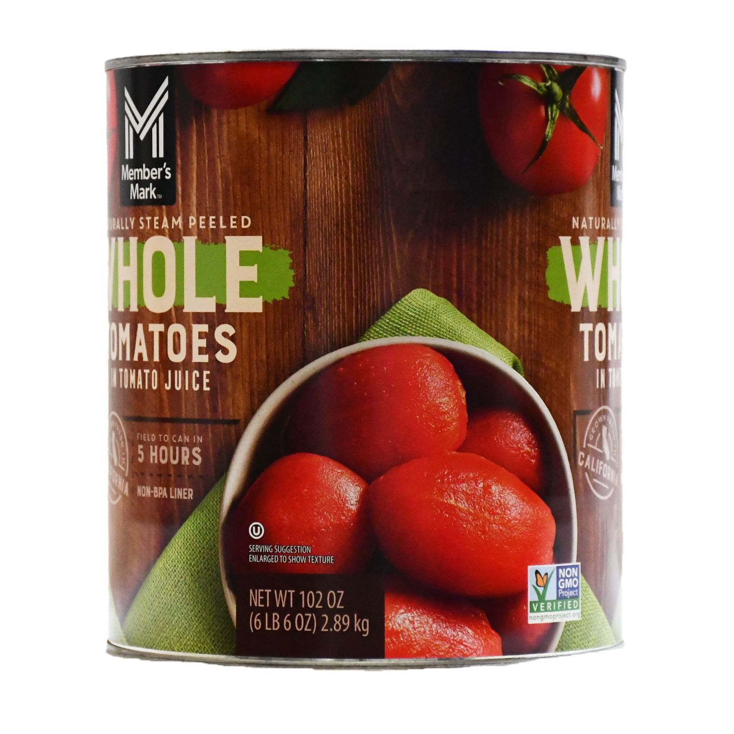 tomatoma18さま専用 Member's Mark Whole Peeled Tomatoes In Tomato Juice, 102 oz