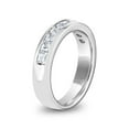 thumbnail image 3 of 0.96 CT. T.W. Princess Cut Eternity Diamond Band in 14K Gold, 3 of 6