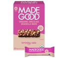 thumbnail image 1 of MadeGood Birthday Cake Drizzled Bars, 0.85 oz., 20 pk., 1 of 8