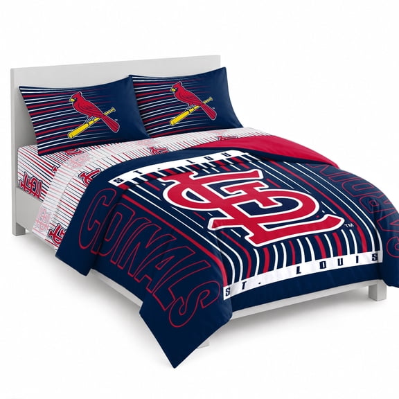 Logo Brands St. Louis Cardinals Bed-In-A-Bag Set