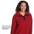 thumbnail image 4 of Lands' End Women's Sherpa Pullover, 4 of 6
