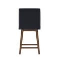 thumbnail image 11 of HH2 Home Parson Wood Adjustable Height Swivel Bar Stool, 11 of 17