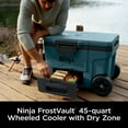 thumbnail image 4 of Ninja FrostVault™ 45 Qt Wheeled Cooler with Dry Zone, 4 of 11