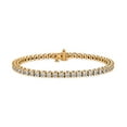 thumbnail image 1 of 4.95 CT. T.W. Diamond Tennis Bracelet in 14K Gold, 1 of 8