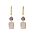 thumbnail image 1 of Multi-Gemstone Dangle Earrings in 14K Gold, 1 of 6