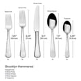 thumbnail image 2 of Wallace 45-Piece 18/10 Stainless Steel Flatware Set, Service for 8, 2 of 9