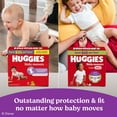 thumbnail image 3 of Huggies Little Movers HuggFit 360° Diapers, Sizes 3-7, 3 of 4