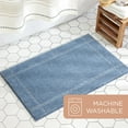 thumbnail image 6 of Town & Country Everyday Ultra Plush Solid Tufted Border Bath Mat 20"x32", 6 of 10