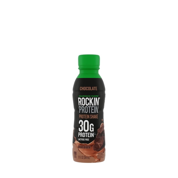 Rockin' Protein Builder 30g protein, Chocolate, 12 fl. oz., 12 ct