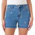 thumbnail image 5 of Seven7 Women's Denim Weekend Short, 5 of 7