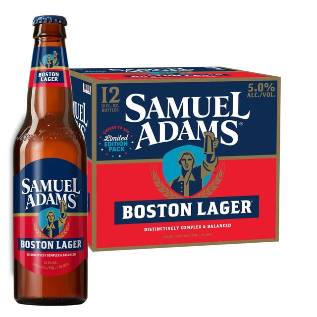 Samuel Adams Boston Lager Beer, 12 fl. oz. bottle, 12 pk.