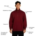 thumbnail image 4 of Champion Men's Quarter-Zip Pullover, 4 of 7
