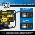 thumbnail image 9 of 5500/4000-Watt RV Ready Portable Open Frame Inverter Generator with Quiet Technology and CO Shield® (CARB Compliant), 9 of 13