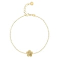 thumbnail image 1 of Starburst Diamond Cut Flower Station Bracelet in 14K Gold, 1 of 6