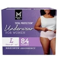 thumbnail interactive-video image 1 of Member's Mark Total Protection Incontinence Underwear for Women, Choose Size, 1 of 13