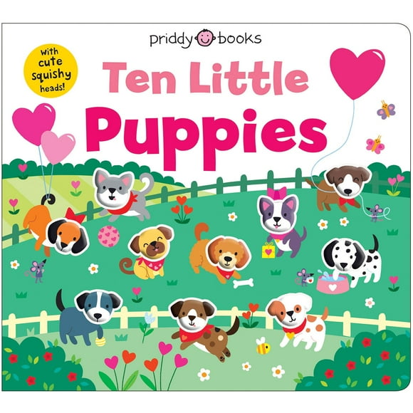 Ten Little Puppies, Board Book
