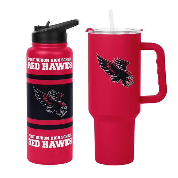 Logo Brands Port Huron High School Tumbler Set