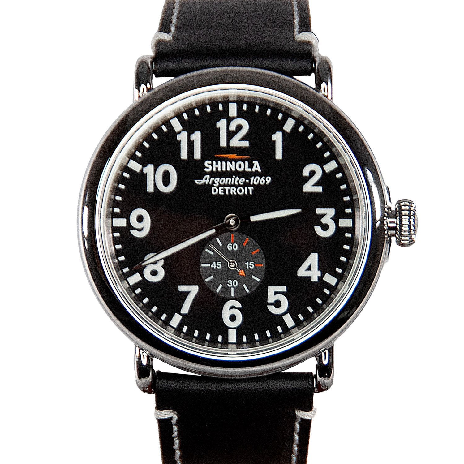Shinola Runwell Quartz Leather Watch, 47mm - Samsclub.com
