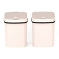 thumbnail image 1 of Nine Stars 3.2-Gallon Motion Sensor Trash Can, Assorted Colors 2-Pack, 1 of 5