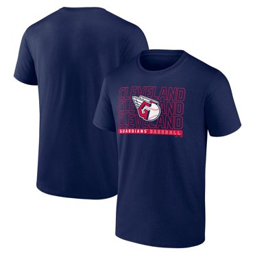 Cleveland Baseball Changing Of The Guard T-Shirt - Navy, Short Sleeve, 5XL