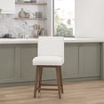 thumbnail image 1 of HH2 Home Parson Wood Adjustable Height Swivel Bar Stool, 1 of 19