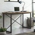 thumbnail image 1 of Bennett Industrial Style Writing Desk with Metal Frame, Assorted Colors, 1 of 9